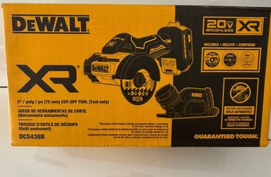 Dewalt cordless XR cut off tool