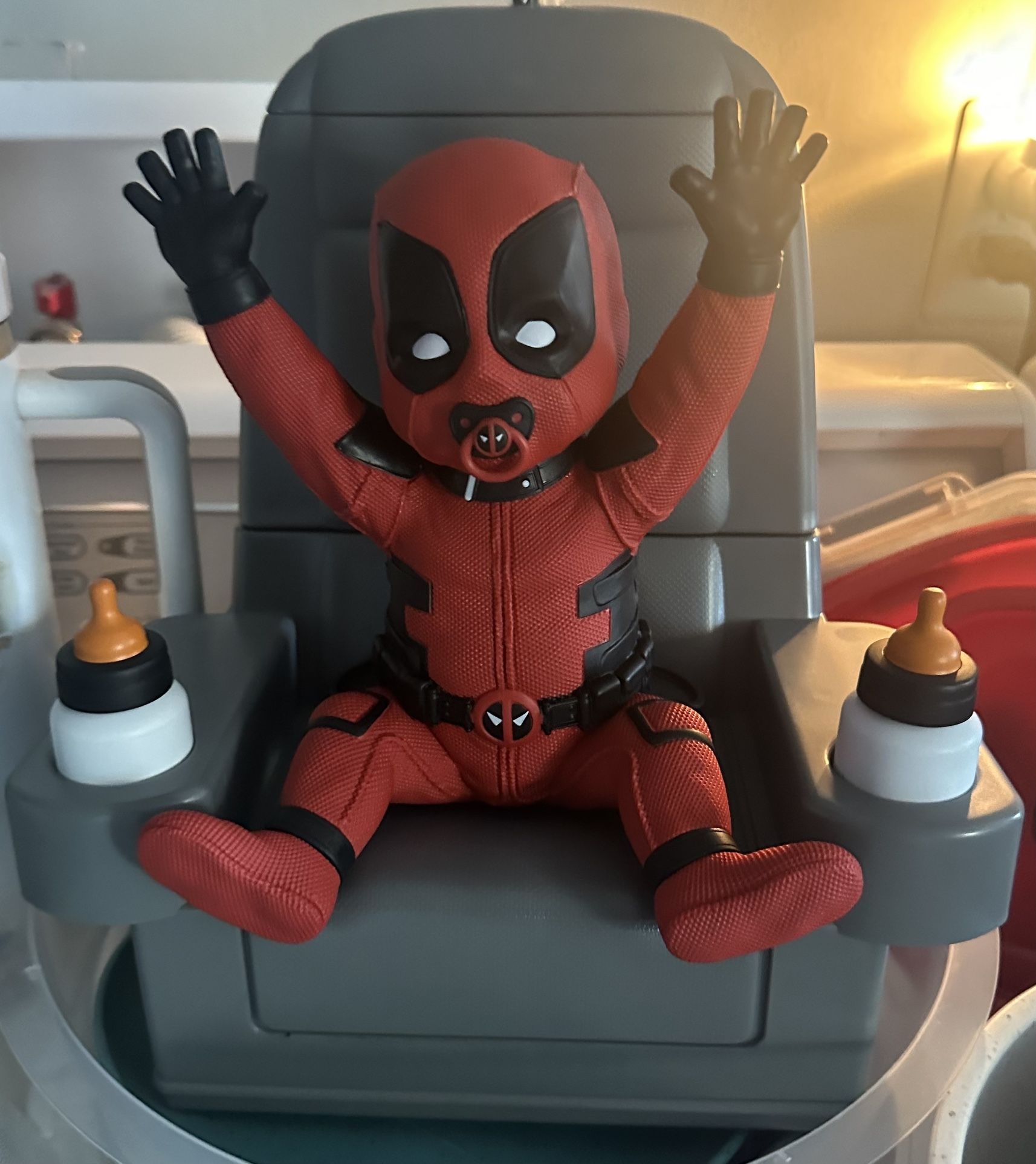 Baby Deadpool Popcorn/soda Bucket