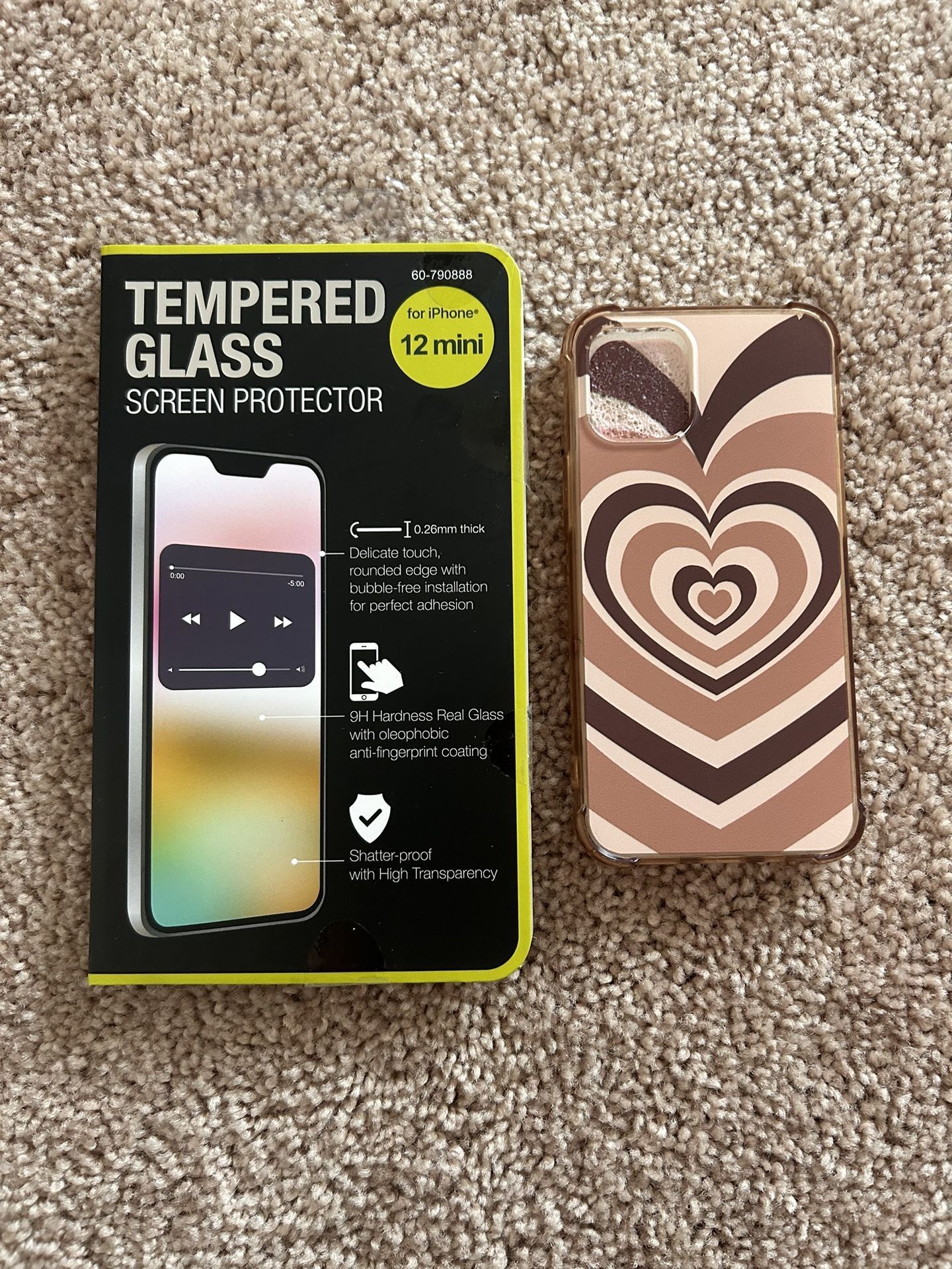 iPhone 12 Mini Phone Case And Screen Protector New