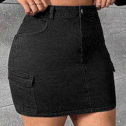 Shein Denim Skirt