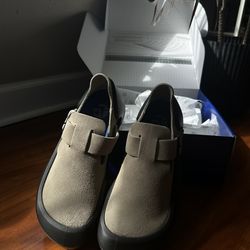 Birkenstock Reykjavik clogs, size 41 UK 7,5 US W10 M8 26.5cm FIT: narrow