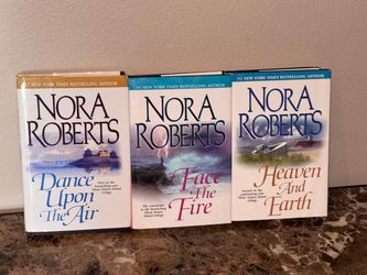 Nora Roberts Dance Upon The Air Trilogy Hardcover Book Set