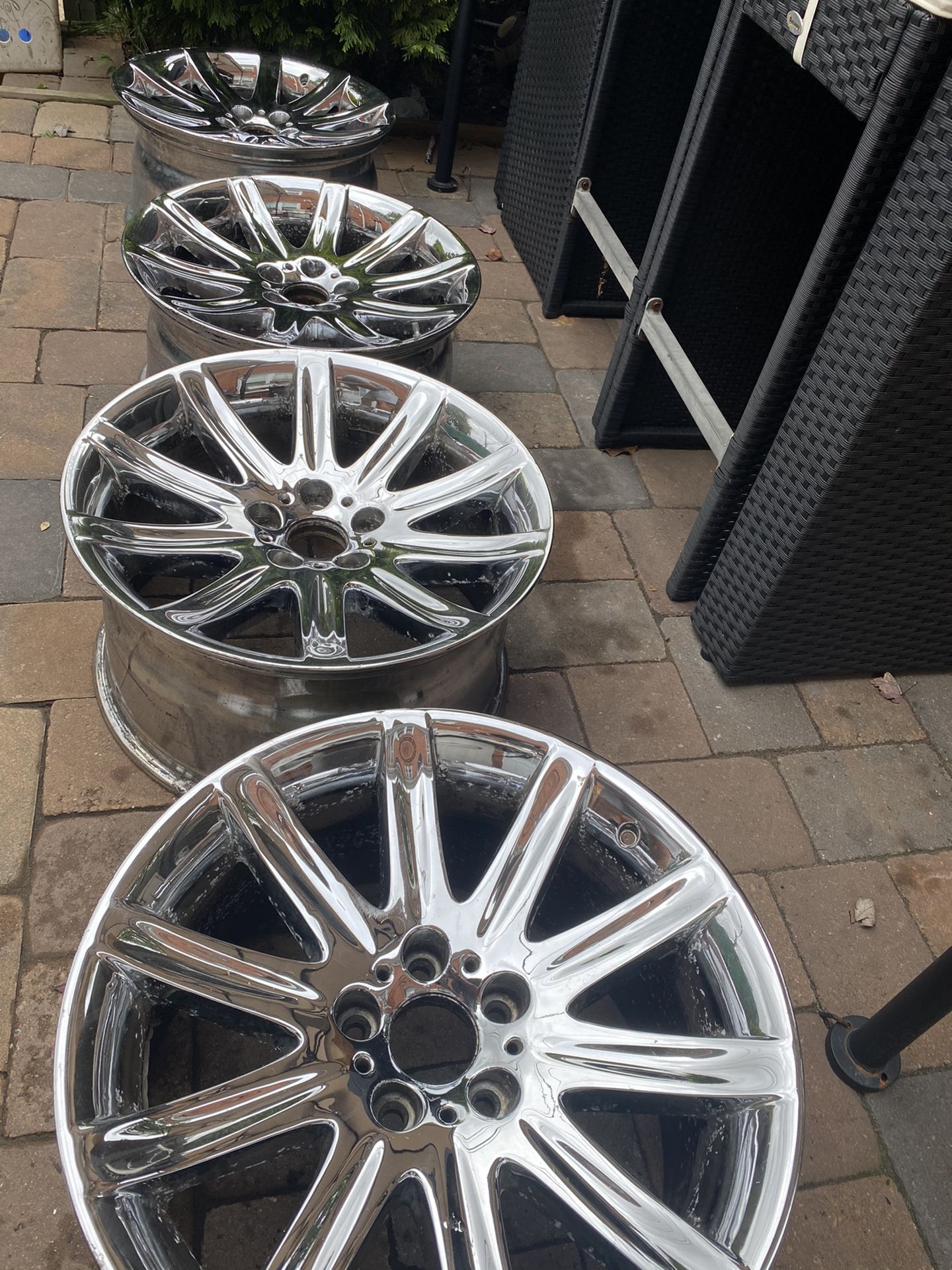 BMW Borbet Chrome Style 95 Wheels