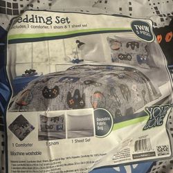 Twin Gaming Bedding Set