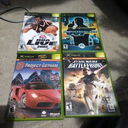 !! Xbox Games With Manual $10.00 Each