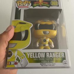 Mighty Morphin Power Ranger Yellow Ranger Funko Pop 362