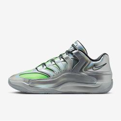 Nike KD 18 EYBL Metallic Silver Rocket Power Sz 10.5 | NWB no lid, no extra lace