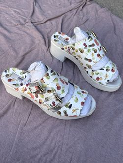 Miista Platform Fruit Sandal Size 39