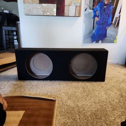 I have brand new shallow speaker box for two 12 inch
