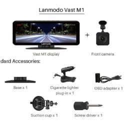 Lanmodo Automotive Night Vision Dash Cam System (1080p)