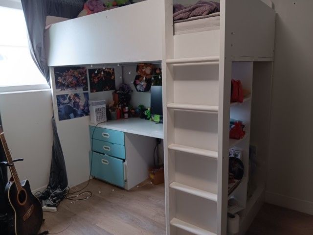 Ikea Loft Twin Bed With Desk
