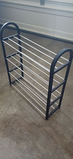 Metal shoe rack