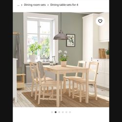 Dining Table Set $150 Obo Come Today Fully Assembled