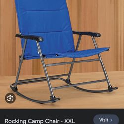 Uline Folding Rocking Chair Camping 