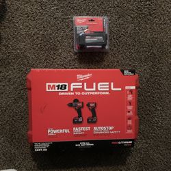 Milwaukee M18 1/2” Drill & 1/4” Impact