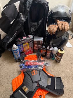 Motorcycle Starter Gear & Maintenance Bundle