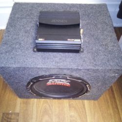 Box Speaker And Amp