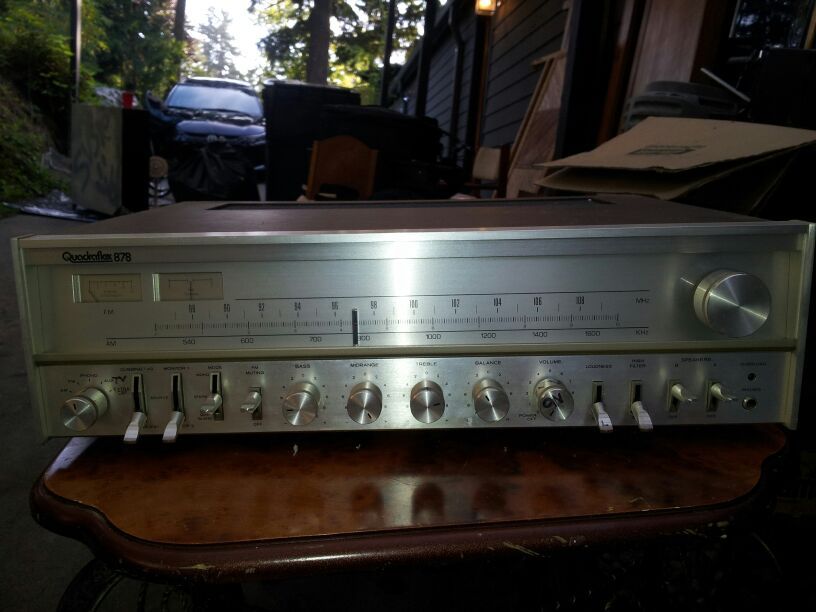 Quadraflex 878 Vintage AM/FM Stereo Receiver