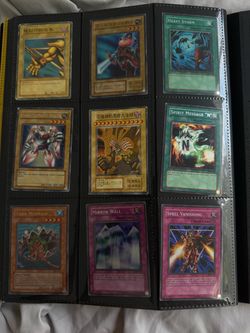 Yu-Gi-Oh cards vintage