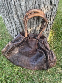 Giorgio Armani brown bag 💼