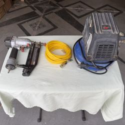 Brad Nailer Compressor Bundle 