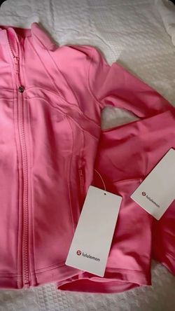 Lululemon Pink Full-Zip Jacket with Tags
