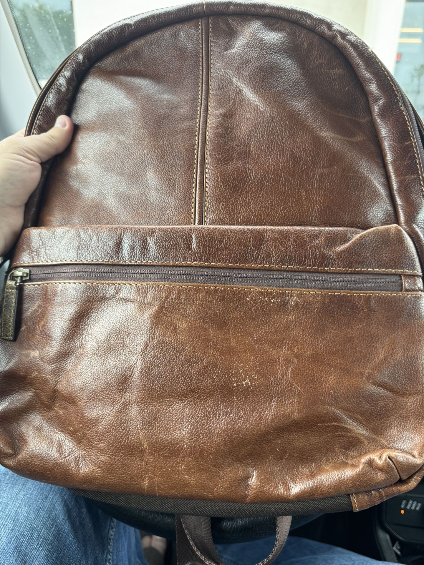 Boconi Leather Backpack