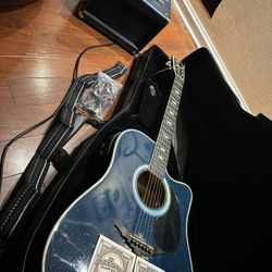 Esteban American Legacy Starlight Limited Edition acoustic-electric guitar With Esteban G-10 amplifier