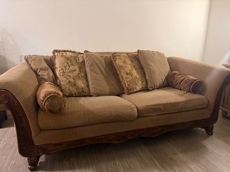 Couch and loveseat