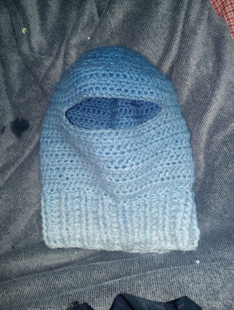 Crocheted balaclava