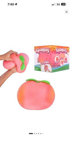 Peach 🍑 Squeezy and Carrot 🥕 Squeezy