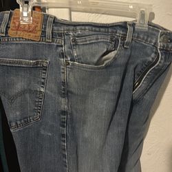 Men’s blue jeans