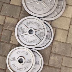 Sports Authority Olympic Weights 
