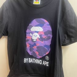 Bape Shirt (Purple Camo) M