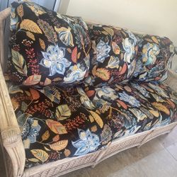 Beautiful, Rattan Couch