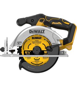 DEWALT 20-volt Max 6-1/2-in Brushless Cordless Circular saw