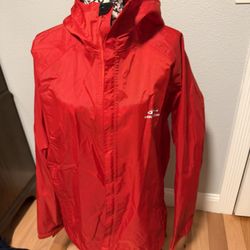 Grundens Weather Watch Hooded Rain Jacket Fishing Flame Scarlet Red Xl