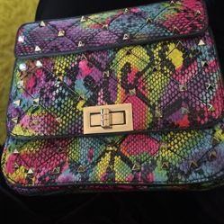 Brand New  Purse Multi Color 