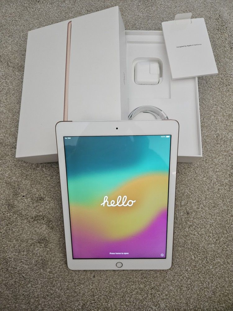 ipad 6th generation 32gb wifi+cellular