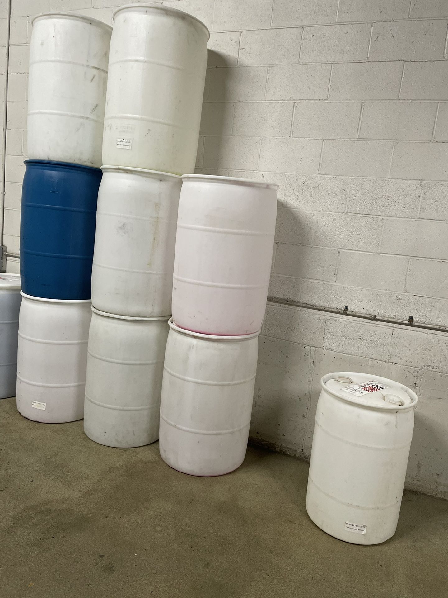Use Soap Barrels For Sale 55 +35 Gallons