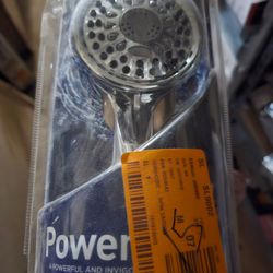 Waterpik 5-Spray Hand Shower with Hose in Chrome