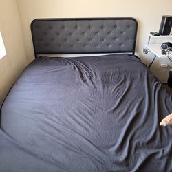 Full size frame and matress