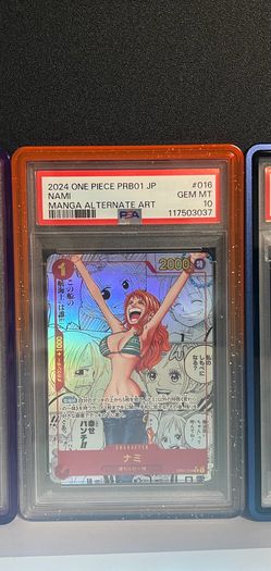 psa 10 japanese manga nami