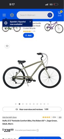 27.5  Huffy Parkside bike