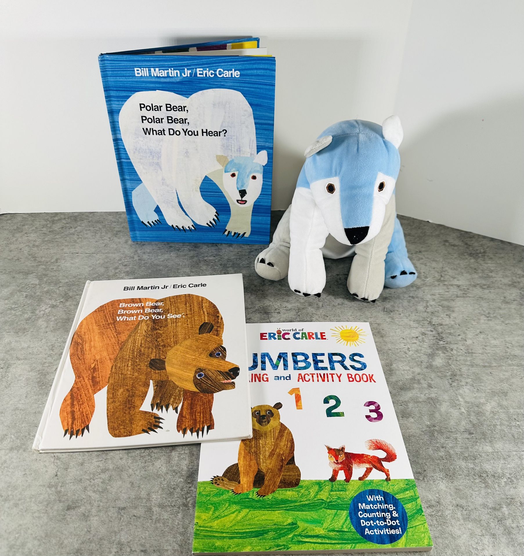Eric Carle Plush And Books 