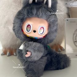 Labubu V3 Custom Handmade Big Into Energy Zimomo