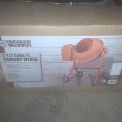 Brand new cement mixer never used only open