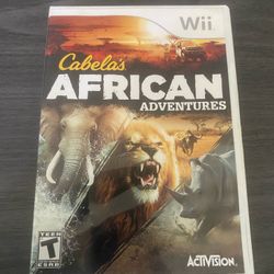 Cabelas African Adventures Wii
