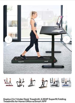 Walking/jogging treadmill