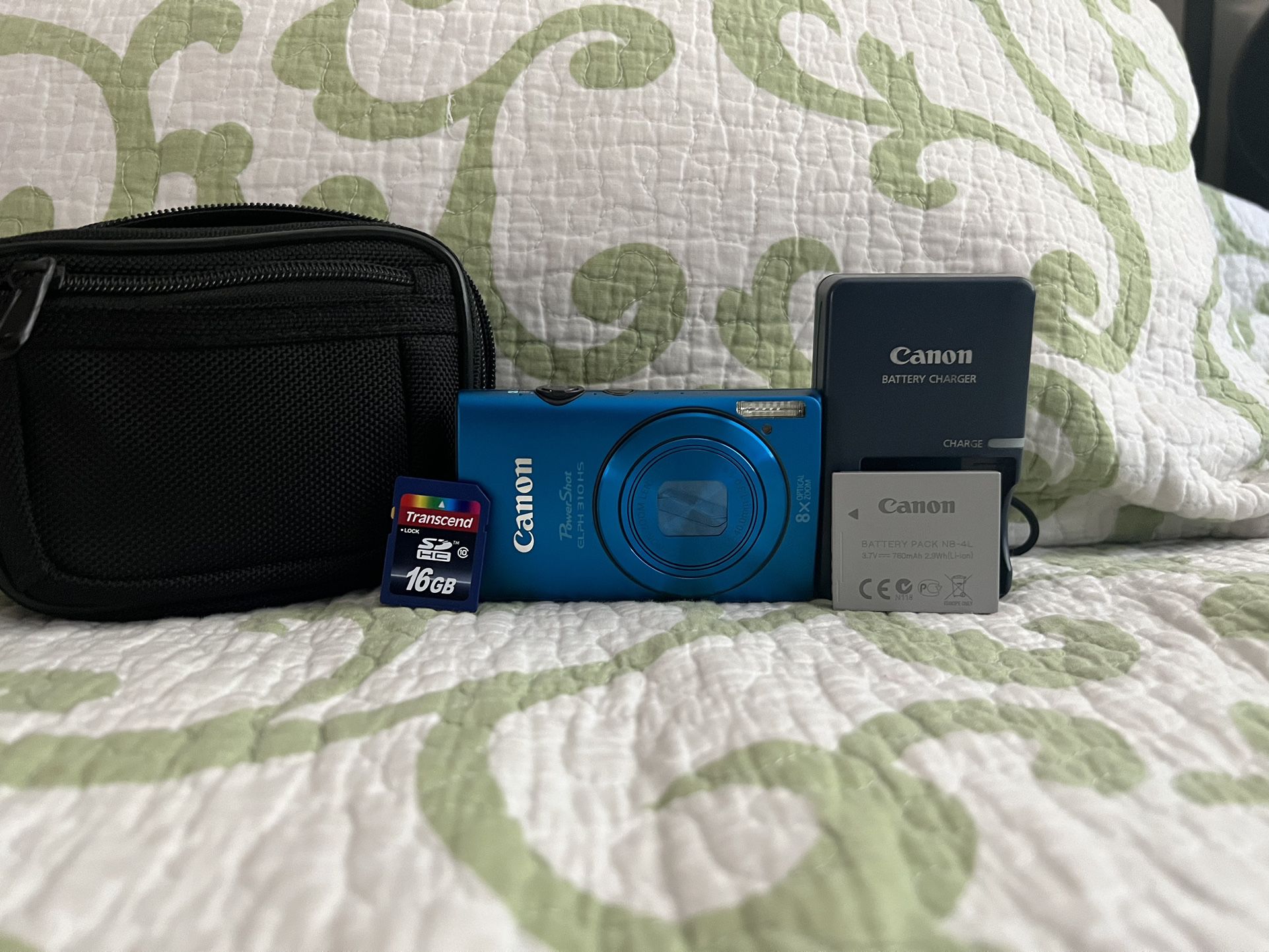 Canon PowerShot ELPH 310 HS 12.1MP Digital Camera – Blue